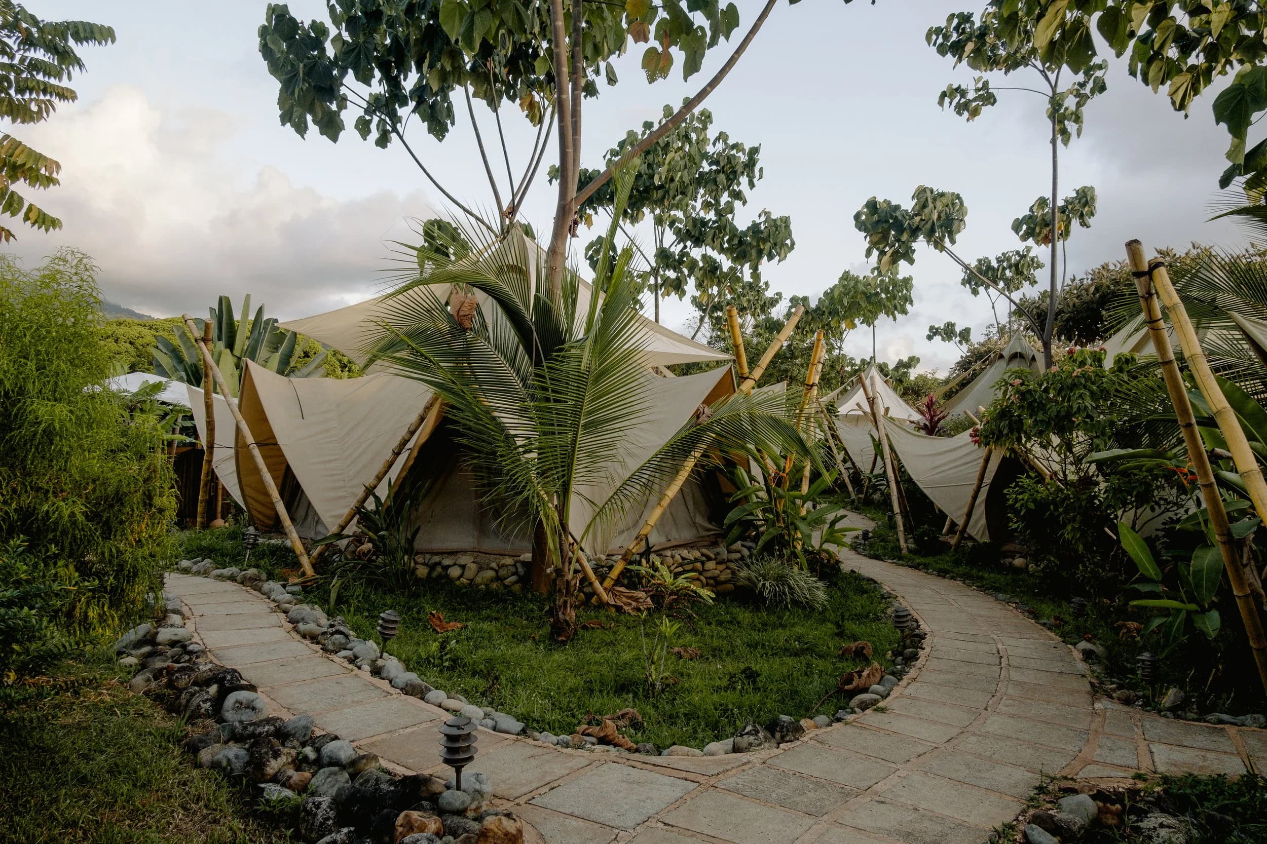 A ceremony circle at Holos